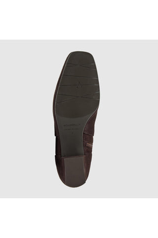 Aquatalia Stassi suede ankle boot in Espresso - view 7