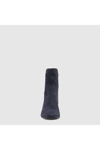 Aquatalia Stassi suede ankle boot in Navy - view 5