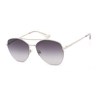 Calvin Klein Retail CK20121S Sunglasses Silver  / Smoke