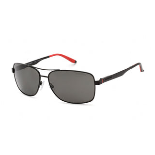 Carrera 8014/S Sunglasses Matte Black (M9) / Grey Polarized