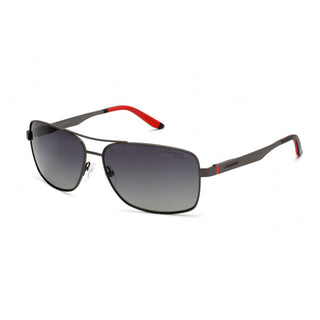 Carrera 8014/S Sunglasses Semi Matte Dark Ruthenium (WJ gray sf pz lens) / D