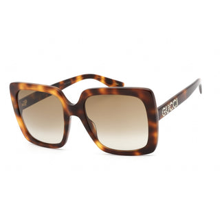 Gucci GG0418S Sunglasses Havana / Brown Gradient