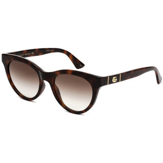 Gucci GG0763S Sunglasses Havana / Brown