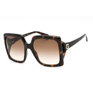 Gucci GG0876S Sunglasses Havana / Brown Gradient