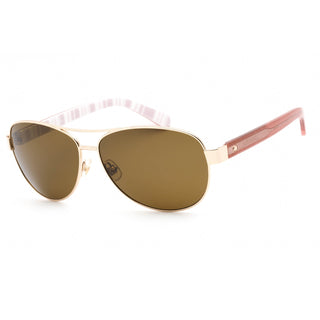 Kate Spade Dalia 2/P/S Sunglasses Light Gold (VW) / Brown Polarized