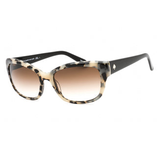 Kate Spade Johanna/S Sunglasses Havana Black (CC brown gradient lens) / Grey Brown