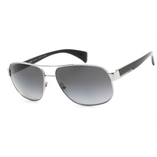 Prada 0PR 52PS Sunglasses Shiny Gunmetal Black / Polarized Grey