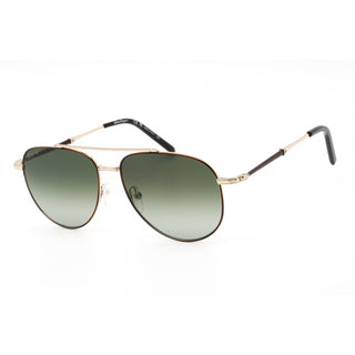 Salvatore Ferragamo SF226S Sunglasses Tortoise/Gold / Green Gradient