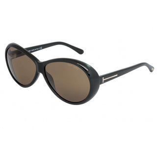Tom Ford FT0202 Geraldine plastic Oval  Women's Sunglasses