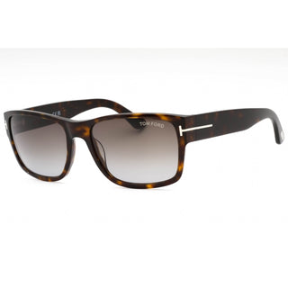 Tom Ford FT0445 Sunglasses Dark Havana / Gradient Smoke