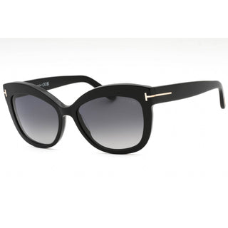 Tom Ford FT0524 Sunglasses Shiny Black /Smoke polarized