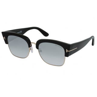 Tom Ford FT0554 Sunglasses Shiny Black / Smoke Mirror