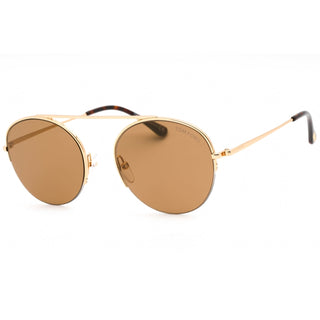 Tom Ford FT0668 Sunglasses Gold / Brown