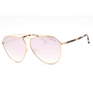 Tom Ford FT0681 Sunglasses Shiny Rose Gold / Rose Gradient