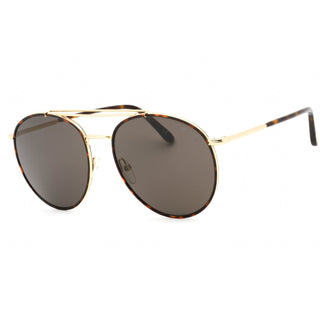 Tom Ford FT0694 Sunglasses Shiny Deep Gold / Smoke