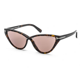 Tom Ford FT0740 Sunglasses Dark Havana / Brown