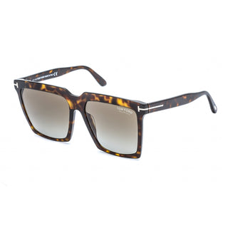 Tom Ford FT0764 Sunglasses Dark Havana / Brown