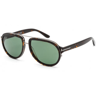 Tom Ford FT0779 Sunglasses Dark Havana  / Green