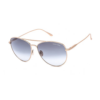 Tom Ford FT0784 Sunglasses Shiny Rose Gold / Gradient Smoke