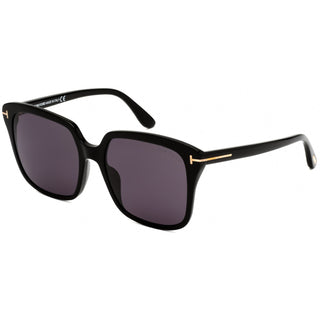 Tom Ford FT0788 Sunglasses Shiny Black / Smoke