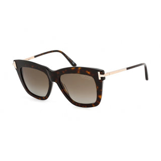 Tom Ford FT0822 Sunglasses Dark Havana  / Brown Polarized