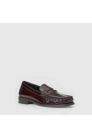 Aquatalia Tabitha Loafer in Brown Naplak — view 2