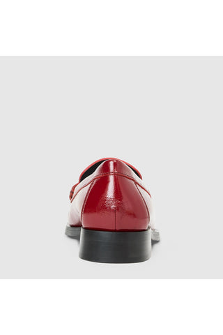 Aquatalia Tabitha Loafer in Rouge Naplak — view 6