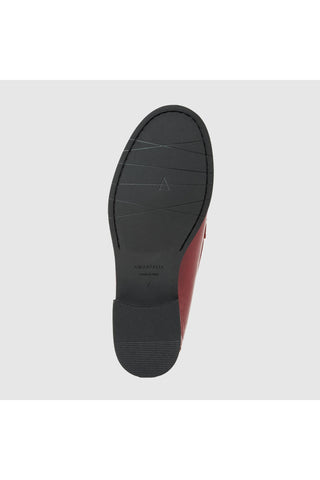 Aquatalia Tabitha Loafer in Rouge Naplak — view 7