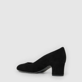 Aquatalia Tia Pump in Black Suede — view 4