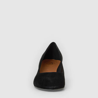 Aquatalia Tia Pump in Black Suede — view 5