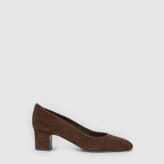 Aquatalia Tia Pump in Espresso Suede — view 1
