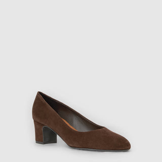 Aquatalia Tia Pump in Espresso Suede — view 2