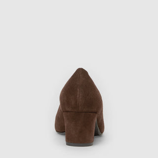 Aquatalia Tia Pump in Espresso Suede — view 6