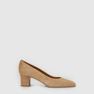 Aquatalia Tia Pump in Sand Suede — view 1