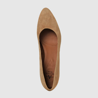 Aquatalia Tia Pump in Sand Suede — view 3