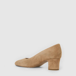 Aquatalia Tia Pump in Sand Suede — view 4