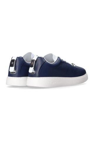 TS2 Leather Sneaker - Blue-Dellamoda