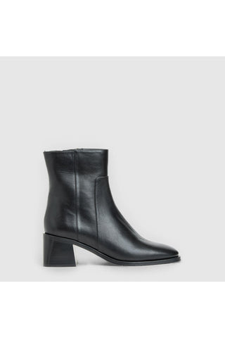 Aquatalia Tulli Ankle Boot in Black Leather — view 1