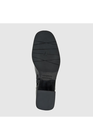 Aquatalia Tulli Ankle Boot in Black Leather — view 7
