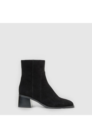 Aquatalia Tulli Ankle Boot in Black Suede — view 1
