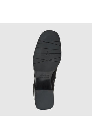 Aquatalia Tulli Ankle Boot in Black Suede — view 7