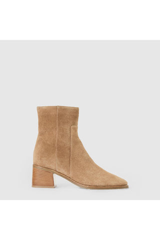 Aquatalia Tulli Ankle Boot in Champagne Suede — view 1