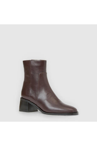 Aquatalia Tulli Ankle Boot in Moka Leather — view 2