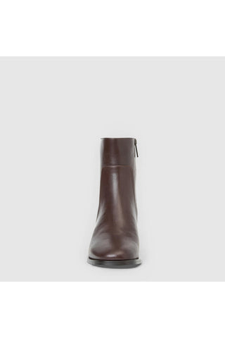 Aquatalia Tulli Ankle Boot in Moka Leather — view 5