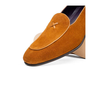 Zelli Italia 16-681 Men's Shoes Goat-Skin Suede Slip-On Loafer (ZEL1036)