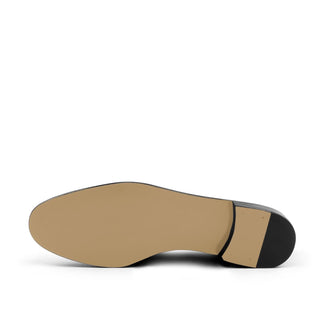 Ambrogio 2100 Bespoke Custom Women's Shoes Taupe Green Suede Leather Horsebit Loafers (AMBW1069)-AmbrogioShoes