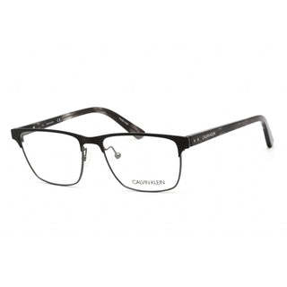 Calvin Klein CK18304 Eyeglasses SATIN BLACK/Clear demo lens-AmbrogioShoes