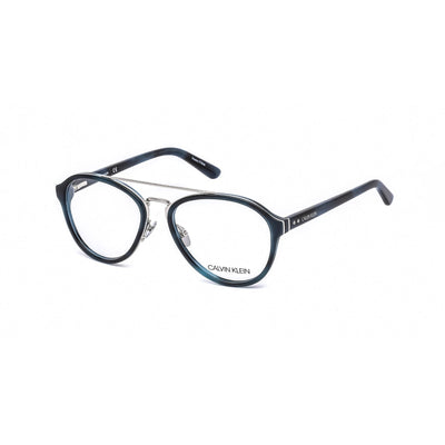Calvin Klein CK18511 Eyeglasses Navy Havana / Clear Lens-AmbrogioShoes