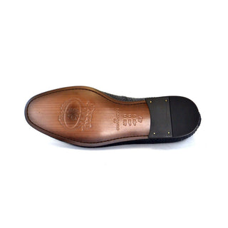 Corrente C11-5604 Men's Shoes Navy Exotic Snake-Skin Slip-On Loafers (CRT1235)-AmbrogioShoes