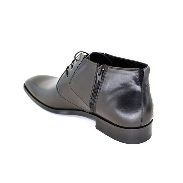 Corrente Men's Shoes Black Calf-Skin Leather Chukka Boots 5346 (CRT1092 ...